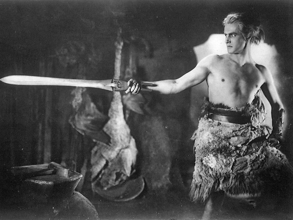 Paul Richter als Siegfried in Fritz Langs Die Nibelungen (1924)