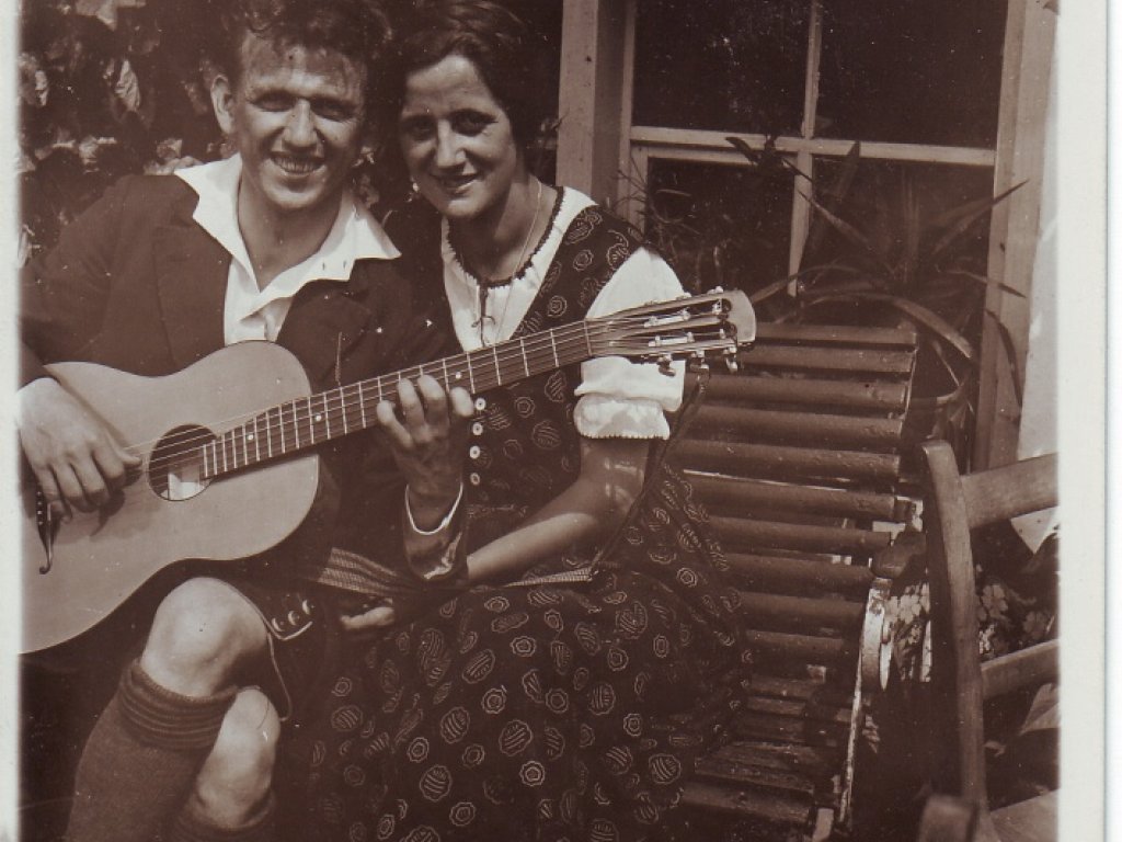 Ernst Volkmann und seine Frau Maria