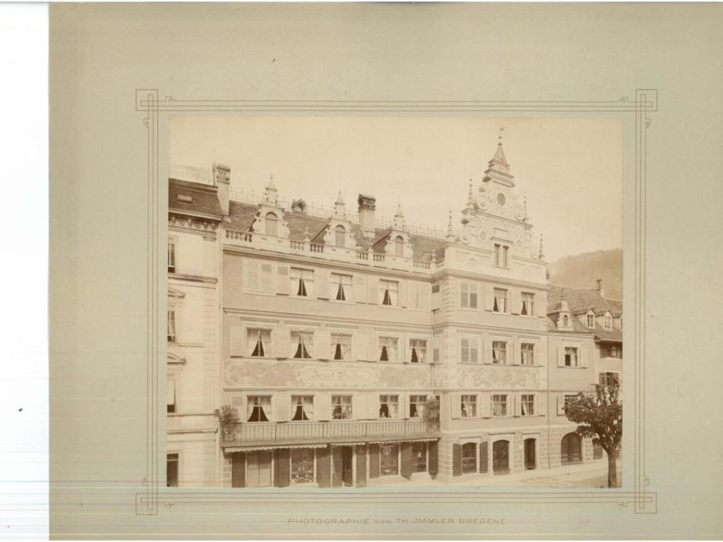 Schwärzlerhaus-historisches Foto von 1889