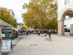 Wochenmarkt Kornmarktplatz Bregenz